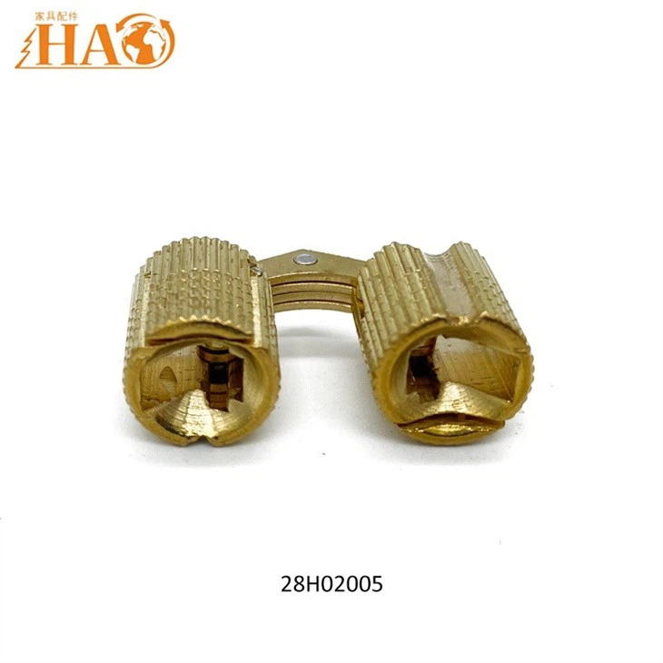 Hidden Invisible Copper Concealed Barrel Hinge For DIY Wooden Door