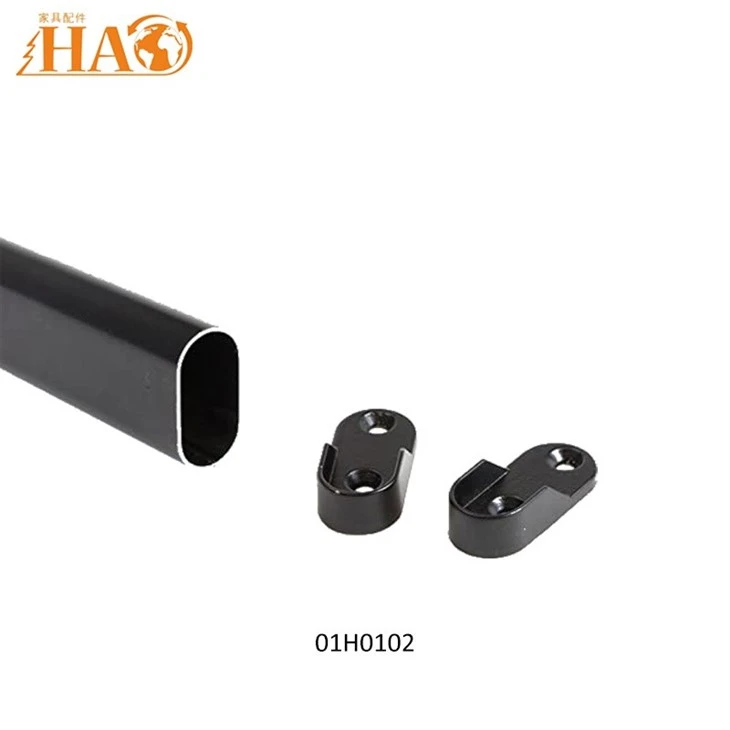 Powder Coated Color Oval Tubes For Wardrobe