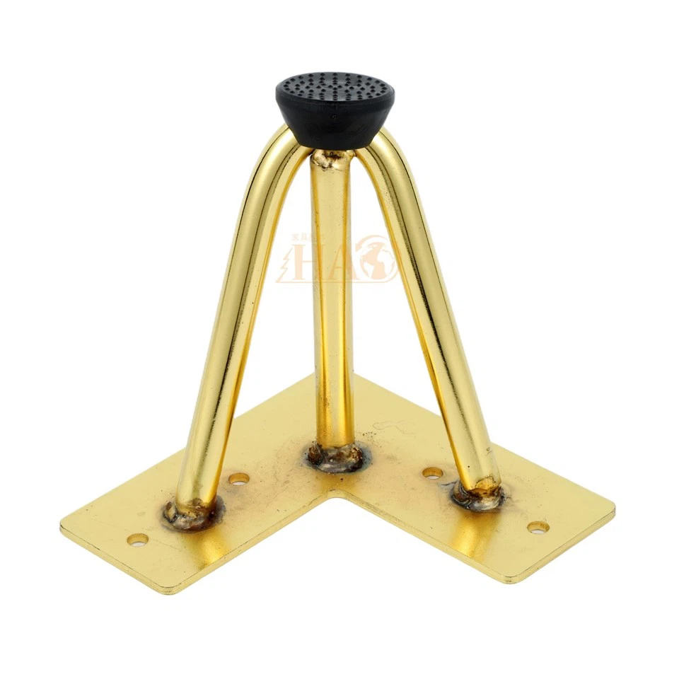 Furniture Legs Gold Metal Foot Sofa Leg factory